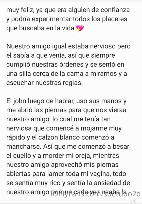 Nuevo relato, parte 1 con mi experiencia en un trio 2H1M ✨️ .. 4