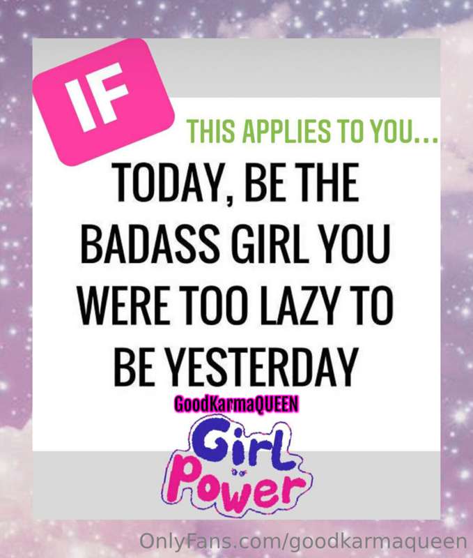 Are you a bad ass - man or woman??

#Badassesaremyfave

xo