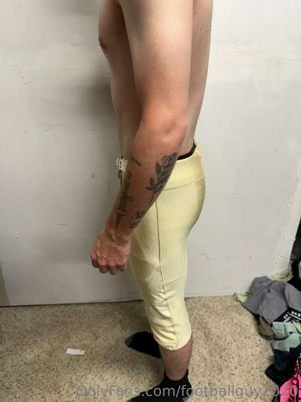 I look great in football pants don't I?? 13