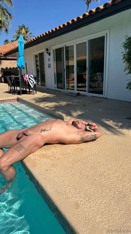 Me at the pool being a fool 😂 4