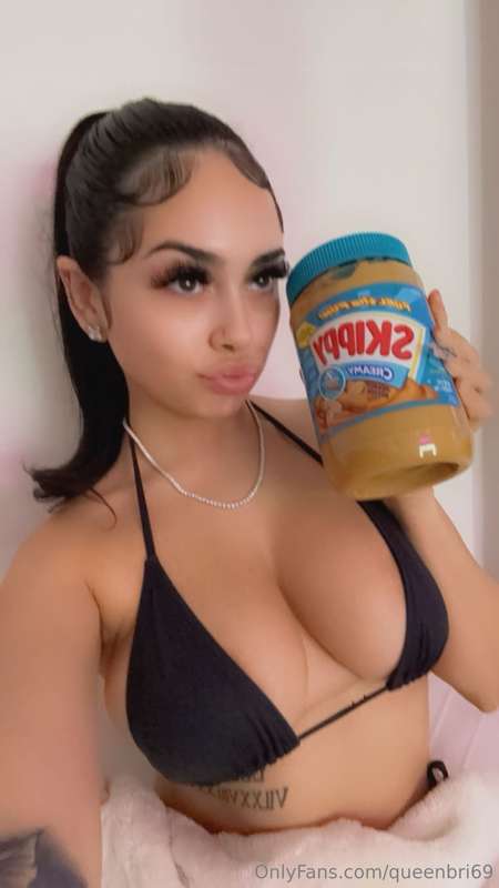you'll never guess what i just did with this peanut butter😭