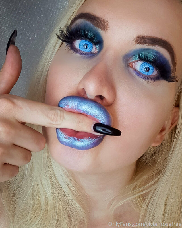 ? Experimented with blue makeup this time. Planning to make ..