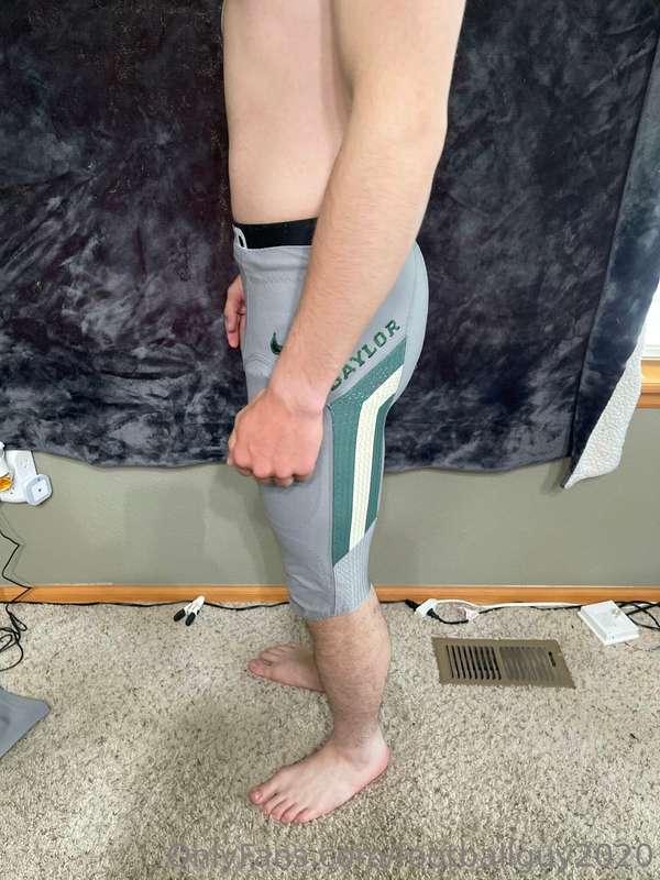Me in football pants set 4 1