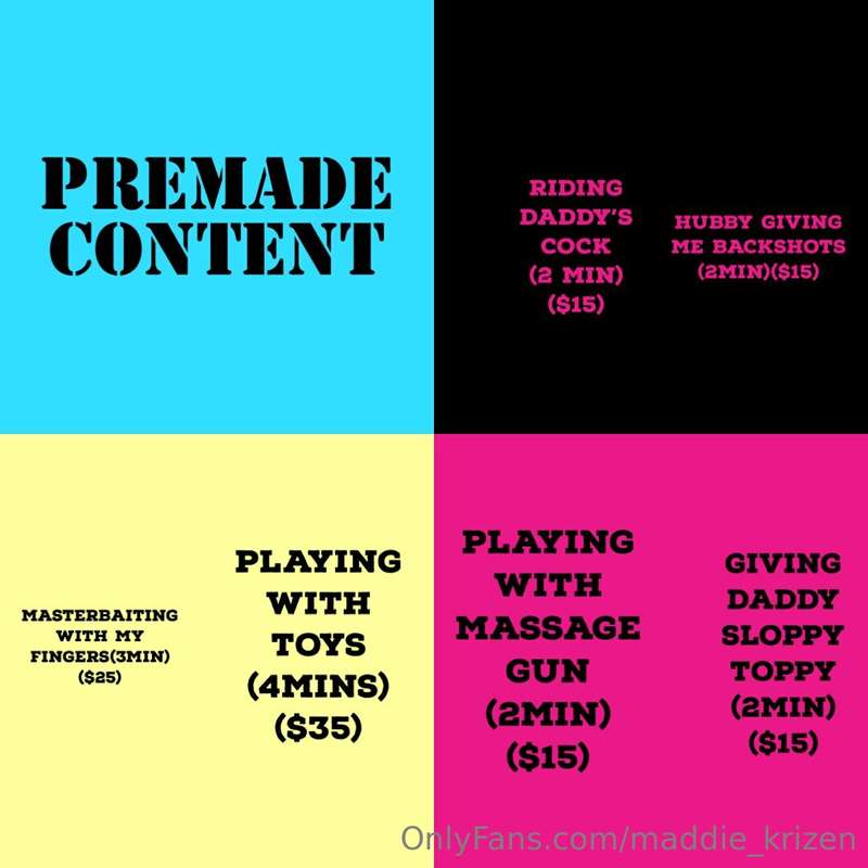Come buy some videos to spoil me for the holidays 💓💓💓💓