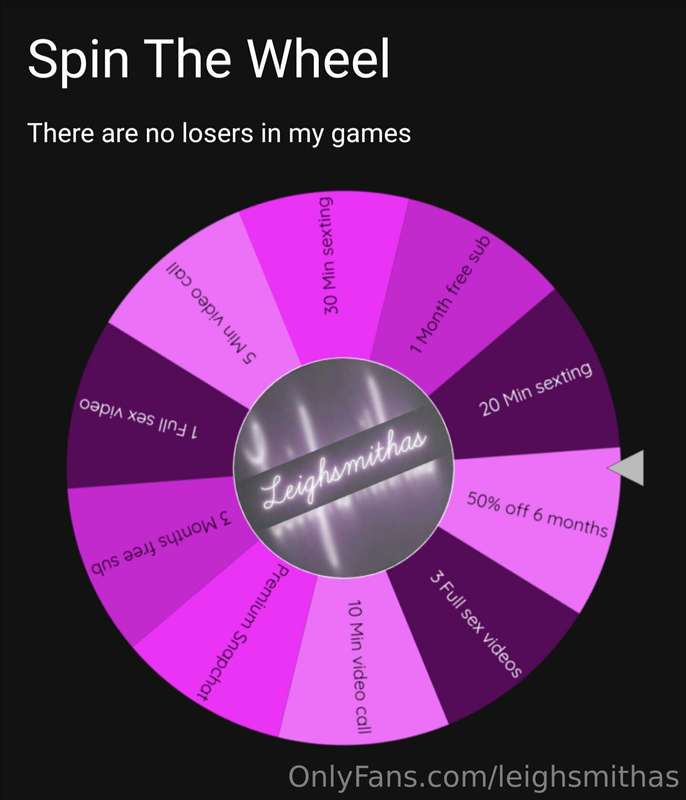 **Spin the Wheel**  Let's do something new! 😈 There's a priz..