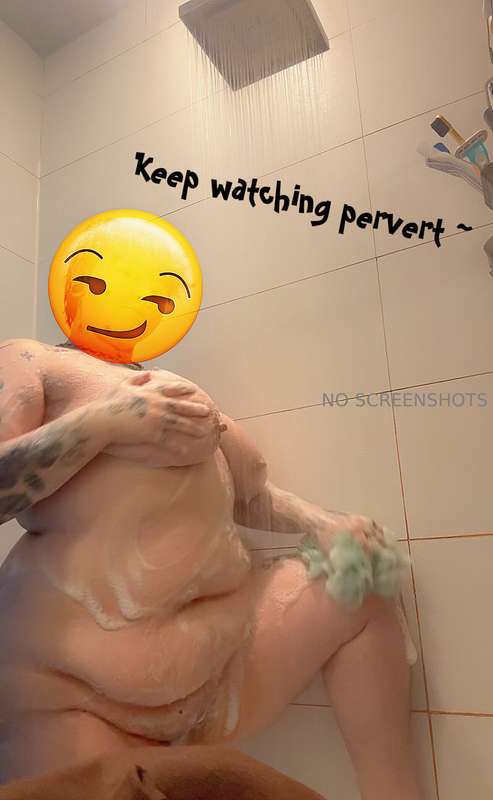 Wanna see me shower ~ ?  1