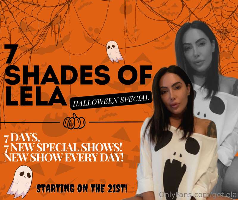 🎃Today starts the kinkiest week of the year ! 🎃i will be rel..