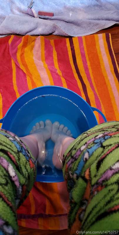 Foot spa!