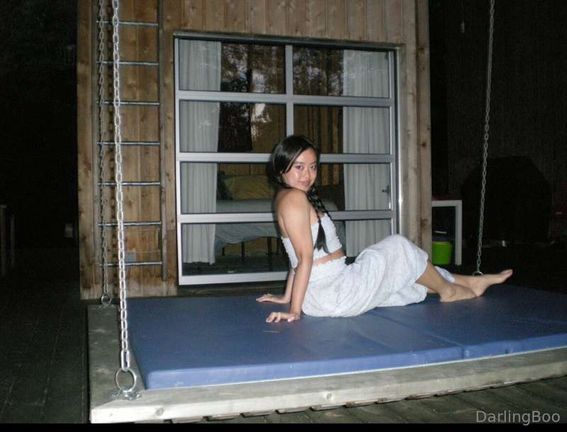 Went to my friend’s cabin, and just had to go in the private.. 19