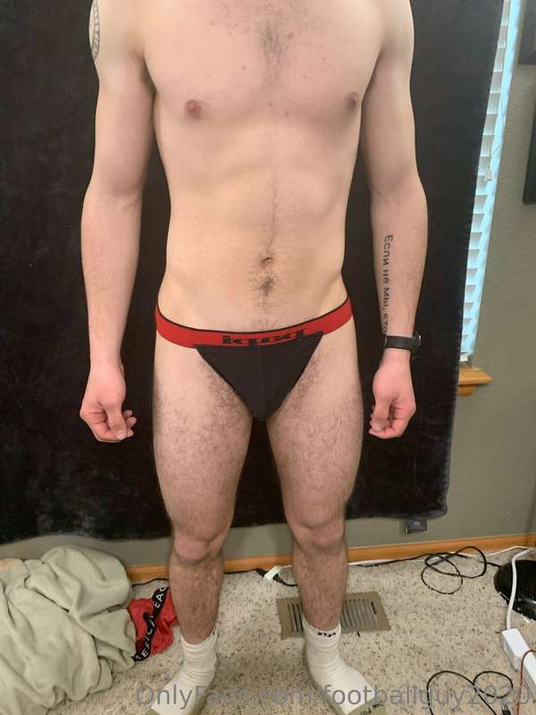 Me in a jock set 3 6