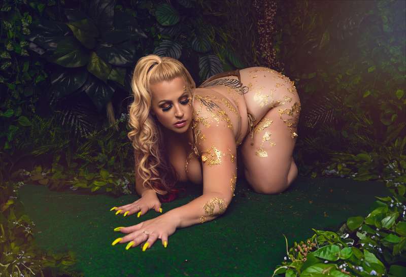 Sexy jungle photoshoot 🍃👑✨😈 5