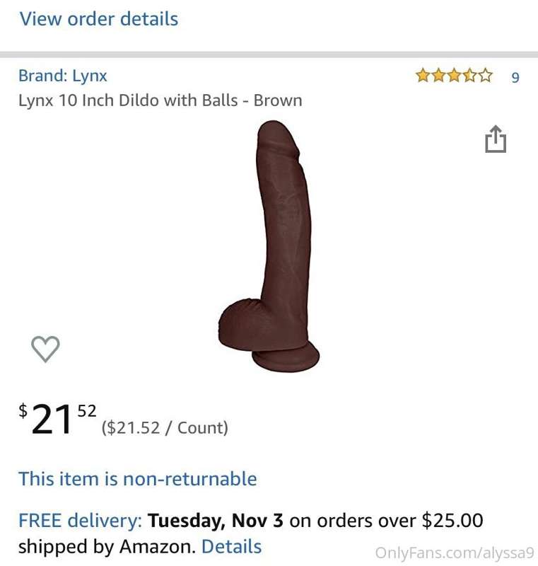 Got some new dildos on the way 😍😩 who wants to see me take t..