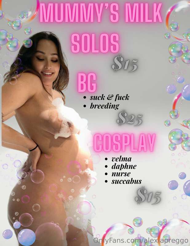 **New Menu Baby** 💋💦