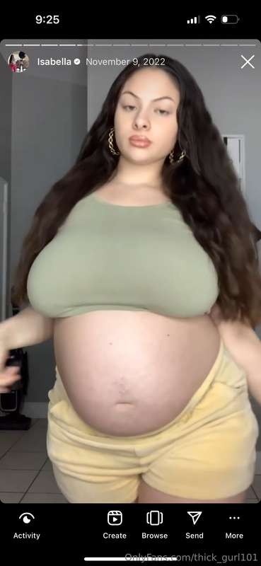 But on my belly daddy 2