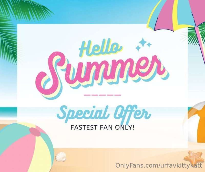 HELLO SUMMER❕😍 😎 MAKE THIS OUR BEST SEASON YET❕😎FIRST FAN TO..