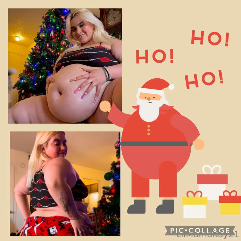 Your cow of a girlfriend is ready to get in the CHRISTMAS SP..