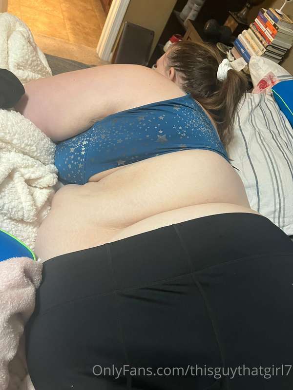 Here’s some pics of Britt looking massive on the bed. Couldn.. 2