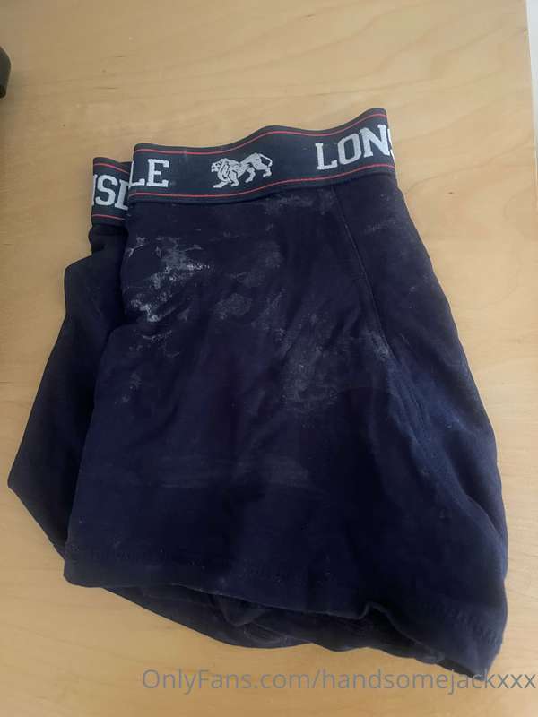 Loaded sweaty boxers for sale £££ 3