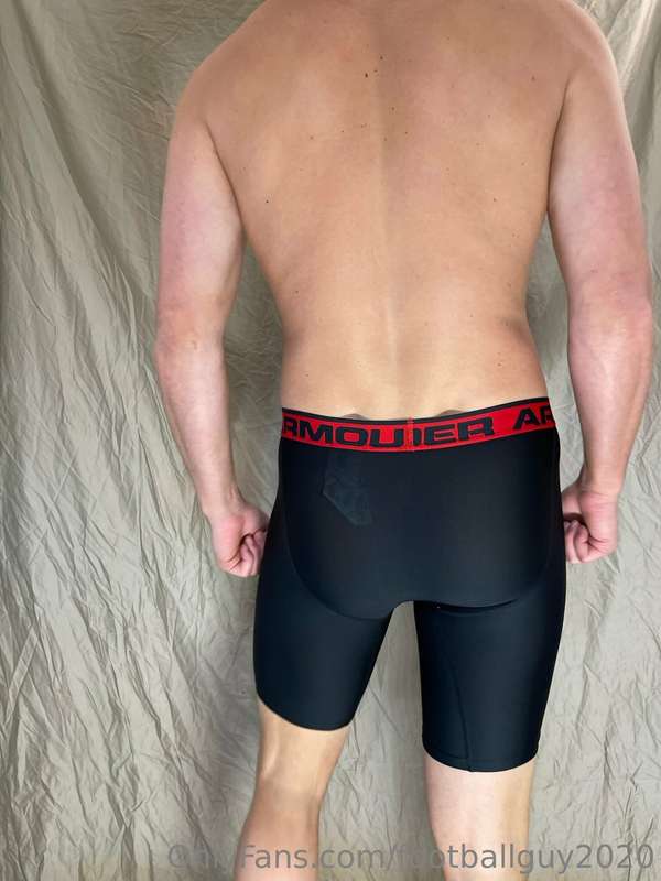 The sexy corporal in tight undies showing off his amazing as.. 13