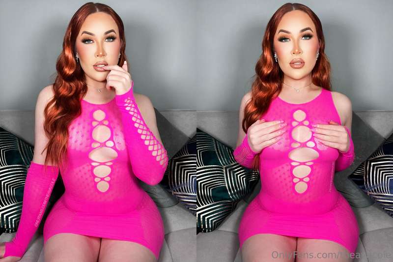 Feeling so seductive in my PINK SULTRY outfit... Who's ready..