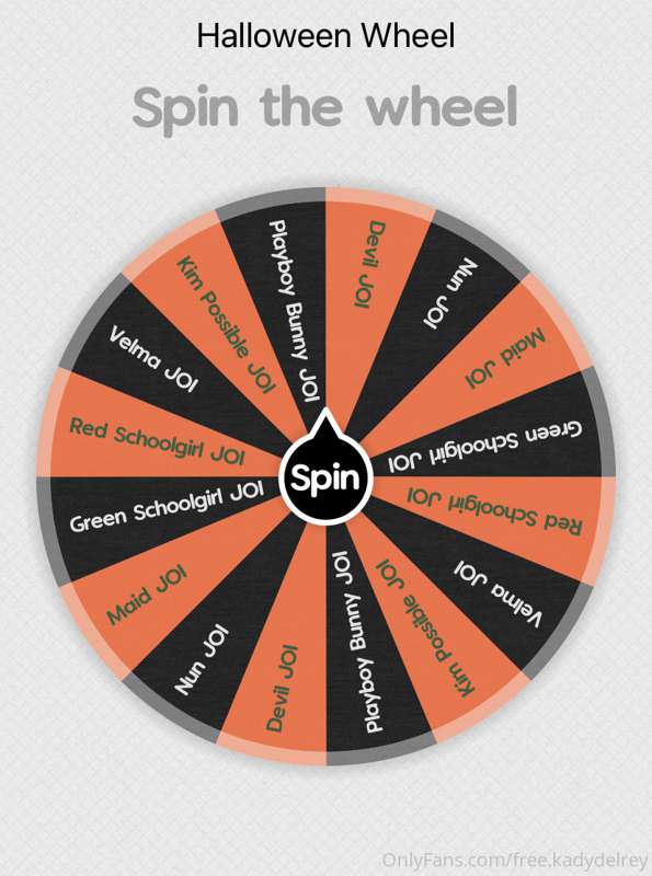 ⚰️ Preview of my Halloween themed spin the wheel coming late..
