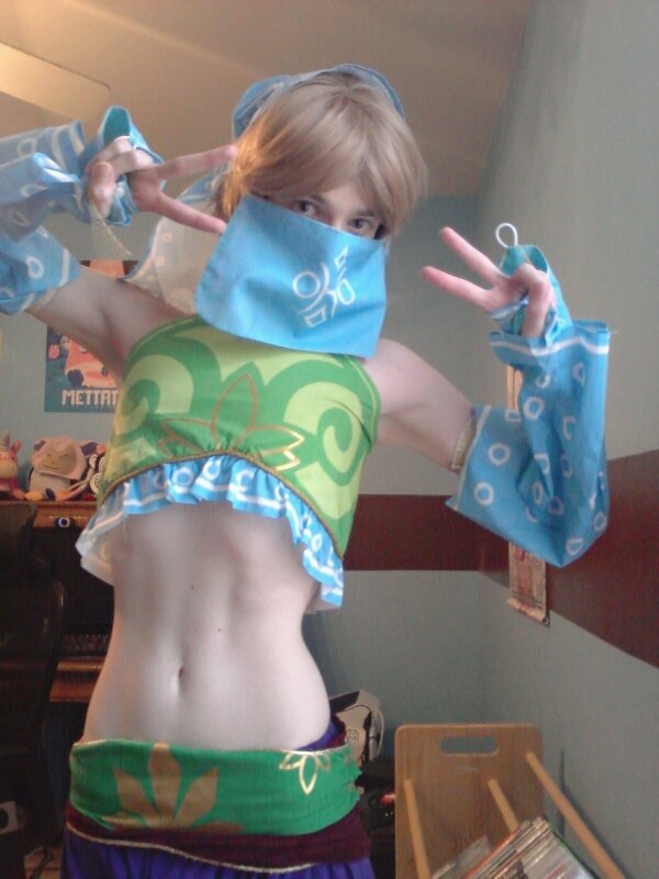 Gerudo Link is such a cutie~ Showing tum is the lewdest thin.. 6