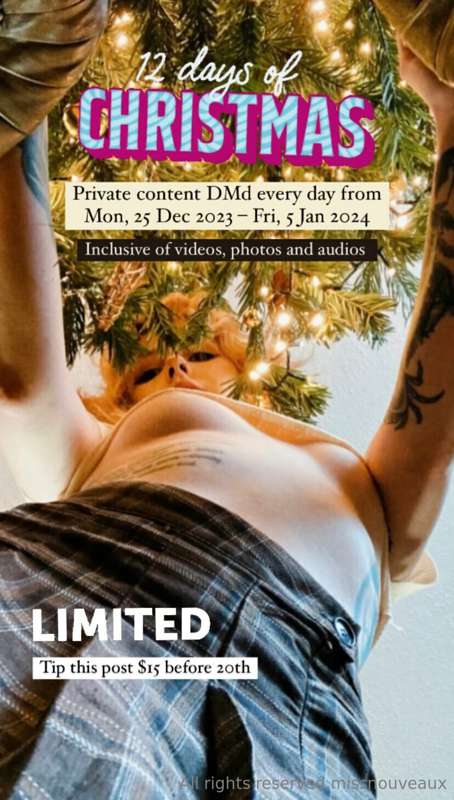 Tip for exclusive access - be quick entries accepted until t..