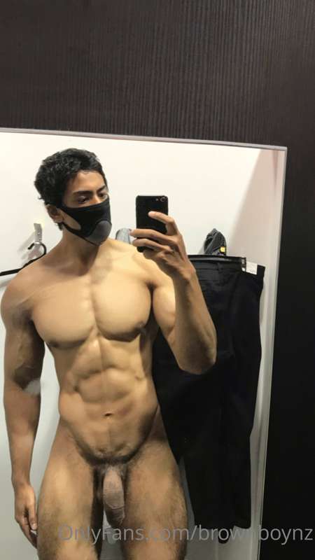 K-mart changing room selfie 
Has anyone ever had sex in chan..