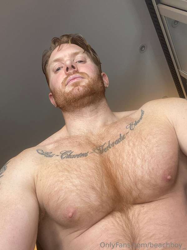 Do you want to suck Daddy’s nipples while I rearrange your g..
