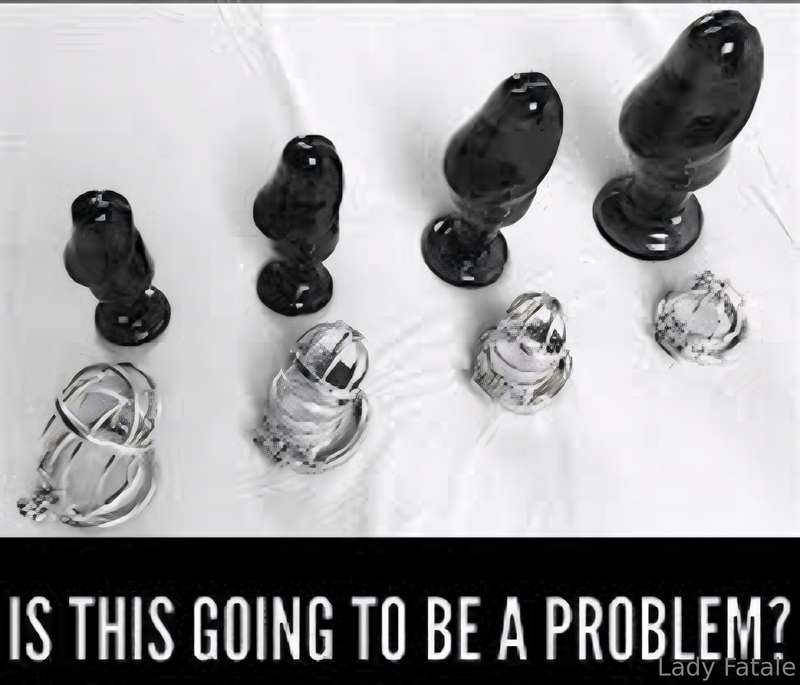 BUTTPLUG + CHASTITY TRAINING 🔥Do you have a buttplug or chas..