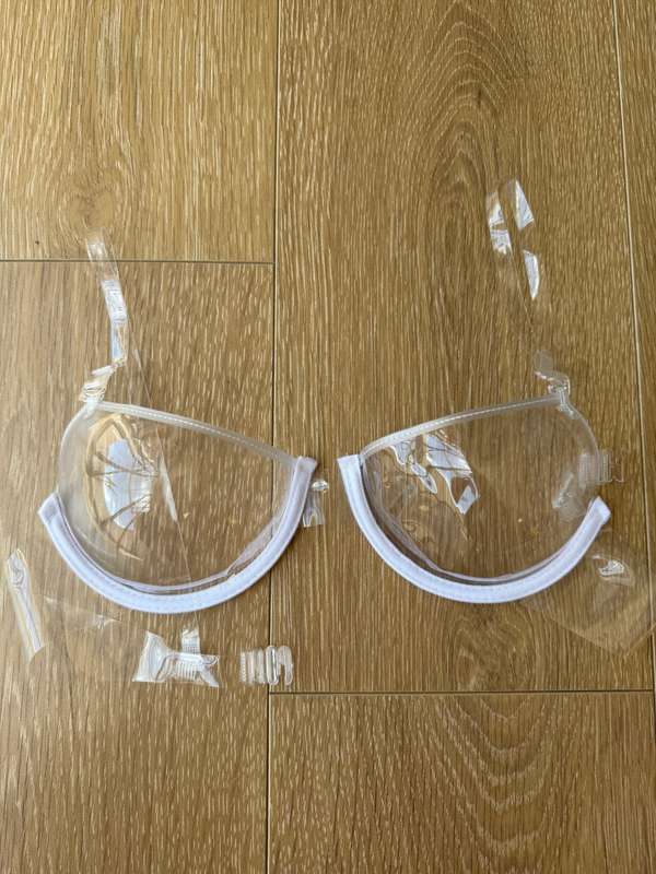 I bought a see-through bra and it is unfortunately the most .. 1