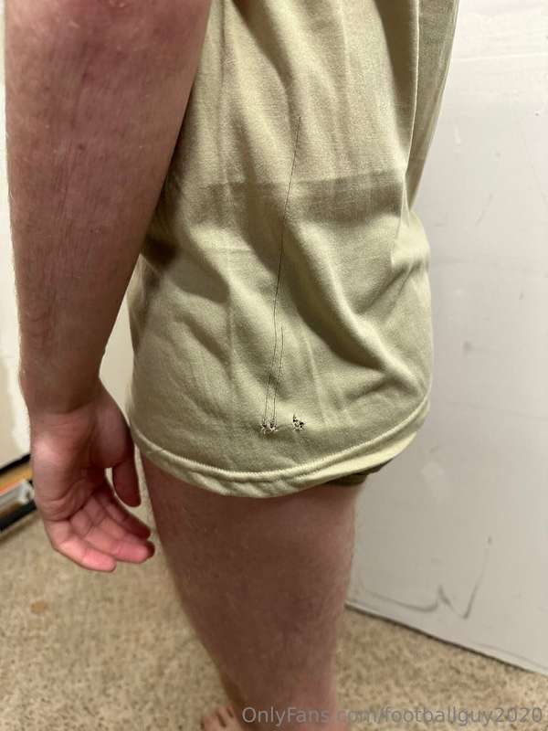 The private doing a little stripping down to his military br.. 17