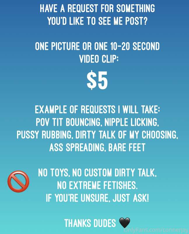 Note: you can tip for this whenever, btw! Just no guarantee ..