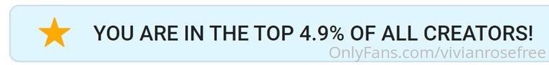 So happy right now ? My VIP page has reached the top 5% mile..