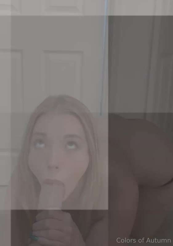 BRAND NEW BLOWJOB TAPE....made a slobbery mess all over it, ..