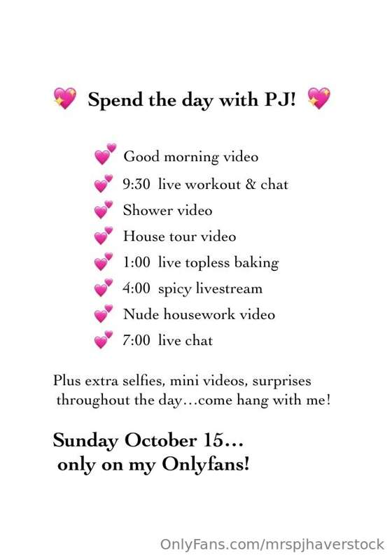 Next Sunday (Oct 15) I’ll be doing a kind of “Day in the Lif..