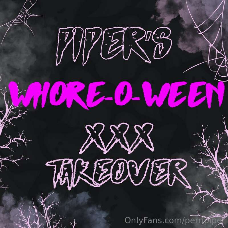 Who’s ready for tonights whore-o-ween festivities 👻 😈