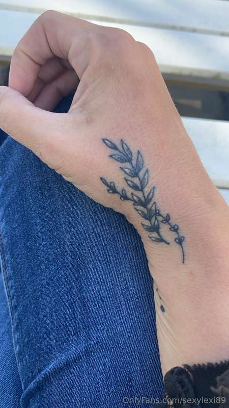 Sitting here looking at my new tattoo wondering how hot it’s..
