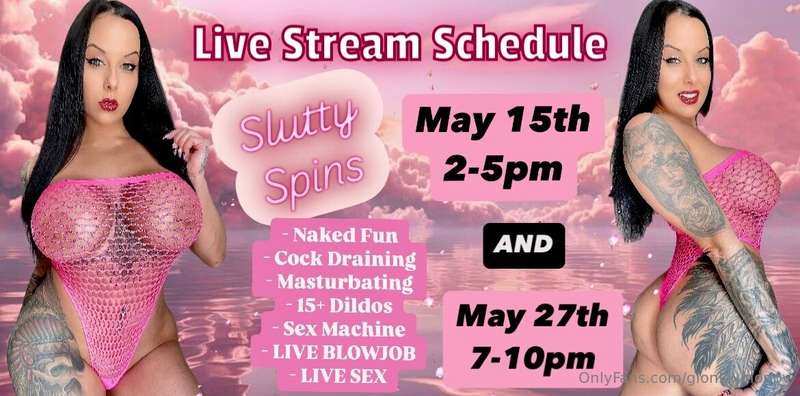 💗 May Live Schedule! 💗5/15 from 2-5pm estAND5/27 from 7-10pm..