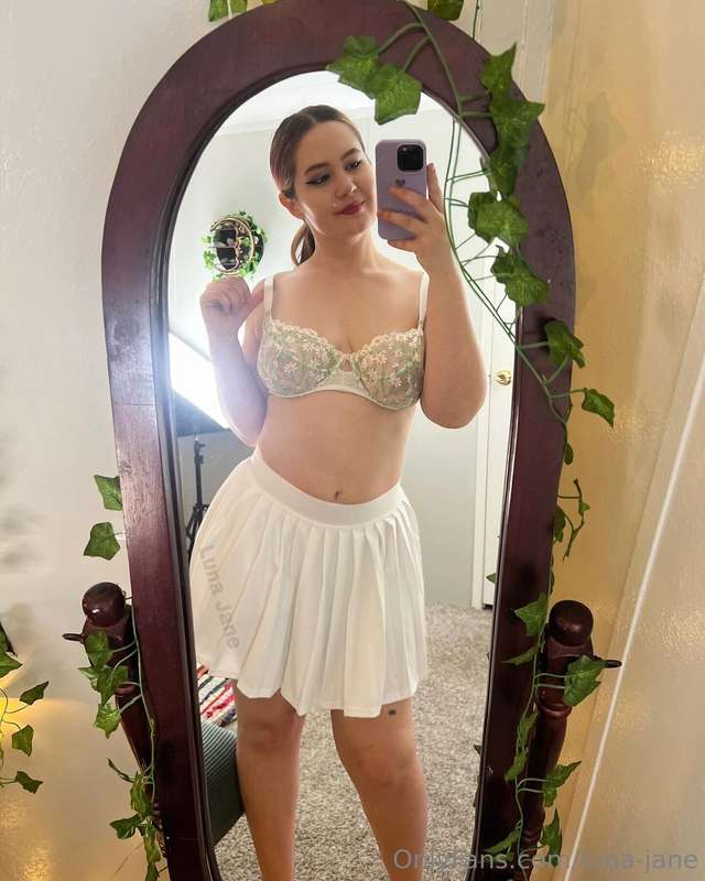 I deserve a hundred spankings in this skirt 😉 1