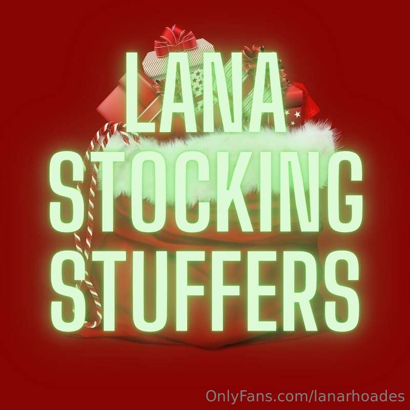 ALL FOUR OF YOUR STOCKING STUFFERS ARE IN THE DMS NOW!!!! an..