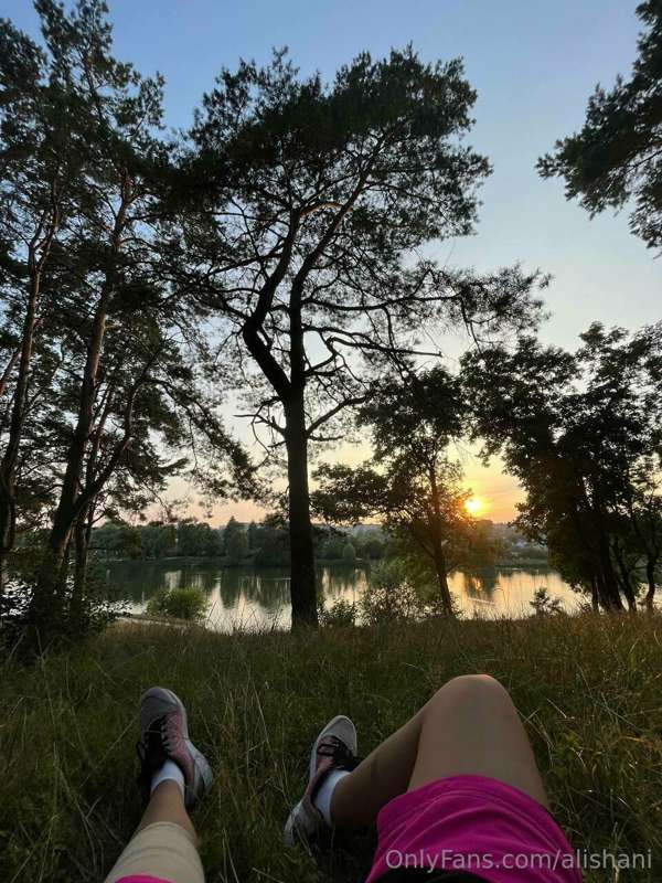 Caught my most beautiful sunset ever in a photo - nature nev..