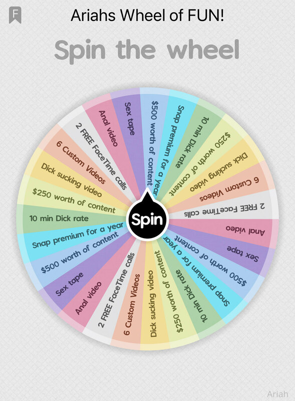Daddy I’m horny let’s play a game. 
Tip to spin the wheel 
1.. 2
