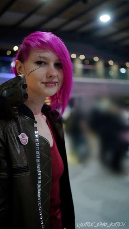 I cosplayed V from cyberpunk 2077!  Even cosplayed at comic .. 2