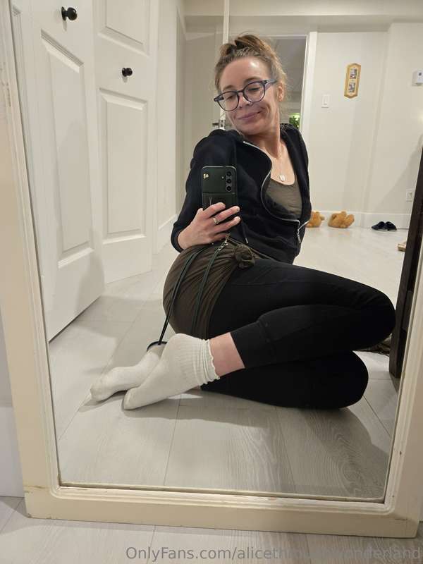 Got in my jammies and decided to do a little strip tease for.. 2