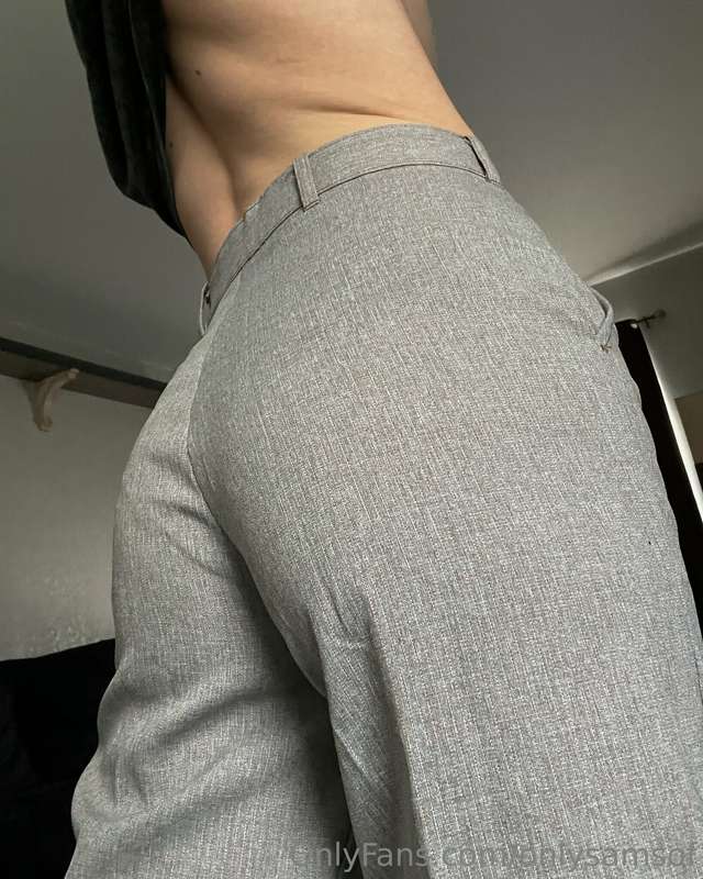 New pair of slacks fit me alright 😈 Don't forget you can alw.. 1