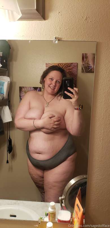 Feeling like a handful today 😘 2