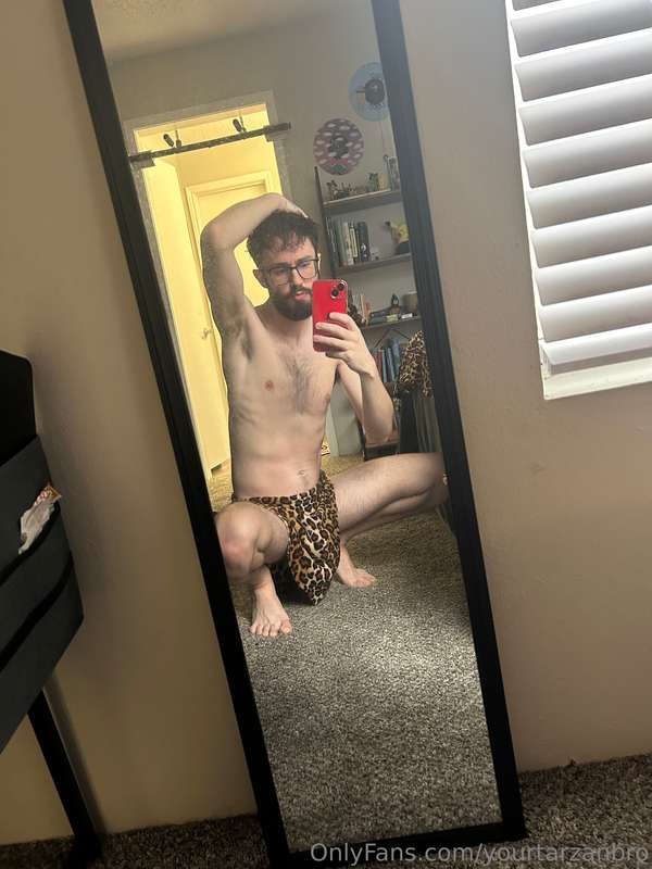 felt a little extra wild and had to scrap a new loincloth to..