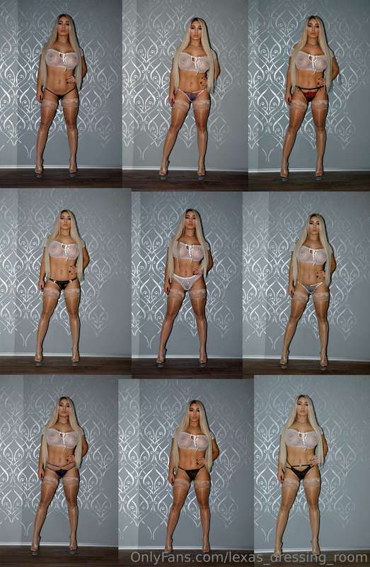 Lexa's panties showroomHave you seen my panties collection❓ ..