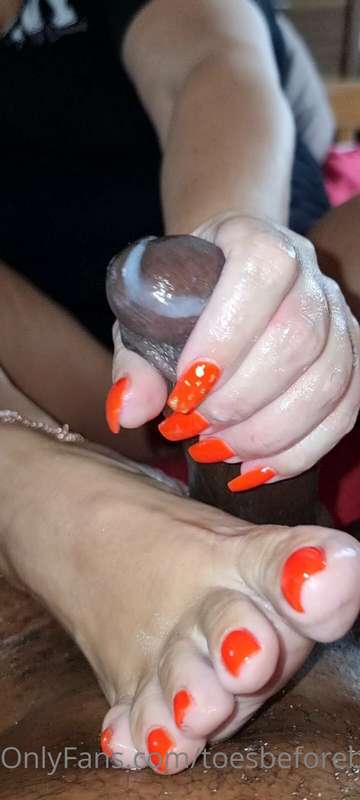 This was the first of THREE...yes THREE cum shots 🥜🥜🥜 in one.. 4